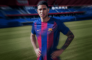 Pemain baru dari Barcelona ini akan melakukan debutnya untuk tim yunior hari ini