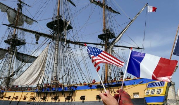 Hermione ingin tetap menjadi simbol persahabatan Perancis-Amerika yang saat ini dirusak oleh geopolitik. Foto Sipa/Houpline Renard