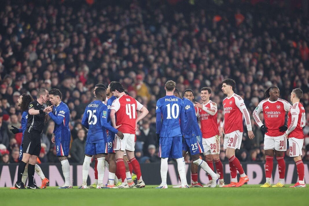 Arsenal v Chelsea – semifinal Piala Carabao, leg kedua