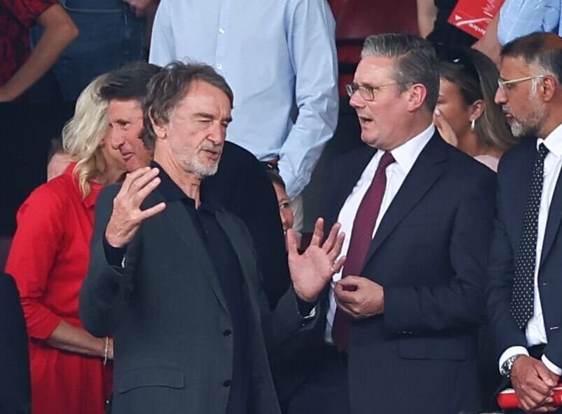 Keir Starmer dan Sir Jim Ratcliffe