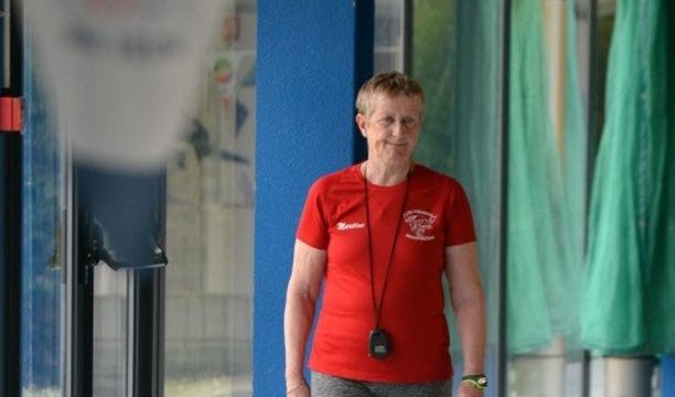 Martine Gruyère juga menjadi pelatih di klub Pont-à-Mousson. Foto Mussipontain Piranha