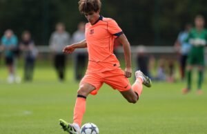 Pemain pinjaman Barcelona itu mengalami cedera paha saat debutnya untuk klub baru