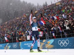 Biathlete Océane Michelon mencalonkan diri untuk emas