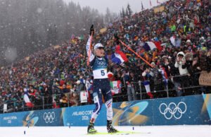 Biathlete Océane Michelon mencalonkan diri untuk emas