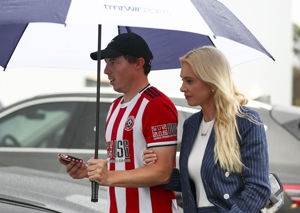 Matt Fitzpatrick dan istrinya Katherine