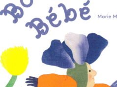 Strasbourg. Artis Marie Migraine merayakan kedatangan bayi baru lahir dengan “Hello Baby”