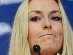 Lindsey Vonn dari Amerika mengalami patah tulang paha dan dioperasi untuk kedua kalinya