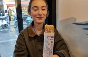 kami menguji tren baru sushi tabung