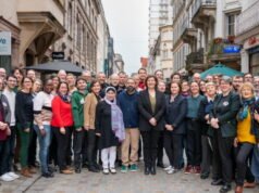 di Strasbourg, Jeanne Barseghian memperkenalkan timnya