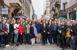 di Strasbourg, Jeanne Barseghian memperkenalkan timnya