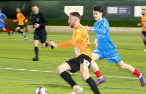 Gambar. Sepak Bola – Regional 3: pemain cadangan Saint-Dié Kellermann memberikan hal-hal penting melawan Ludres (1-0)