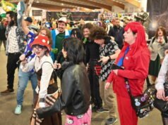 Vosges. Konvensi Spinatorii di Épinal: cosplay menjadi sorotan