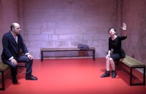 Sabrina Kouroughli dan Gaëtan Vassart dalam “Alexeï dan Yulia”