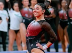 #22 Senam mencapai hasil terbaik musim baru di Towson Quad