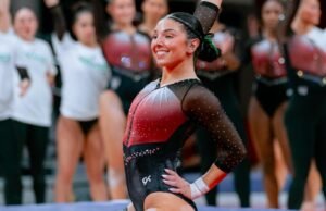 #22 Senam mencapai hasil terbaik musim baru di Towson Quad