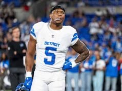 Detroit Lions dilaporkan menukar kembali David Montgomery ke Houston