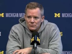 Bola basket Michigan HC Dusty May mengincar pencapaian bersejarah Sepuluh Besar dan rencana rotasi setelah cedera ACL Cason