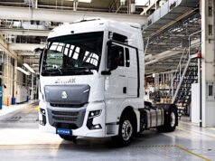 Truk Sitrak Tiongkok pertama dirakit di Steyr Automotive di Austria