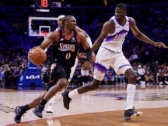 76ers All-Star Tyrese Maxey absen setidaknya selama tiga minggu karena cedera tendon jari