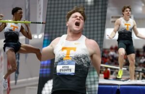 UT memperoleh 13 sertifikat All-America pada hari pertama Kejuaraan Indoor NCAA