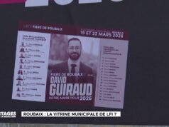 Kota: Di Roubaix, Insoumis David Guiraud difavoritkan untuk memenangkan balai kota