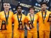 UT menutup NCAA Indoor Championships dengan finis podium di nomor estafet 4x400m putra