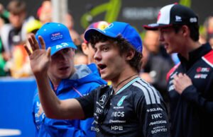 Pemecah rekor Kimi Antonelli start dari posisi terdepan di Grand Prix China di Formula 1