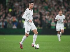 Cristiano Ronaldo tidak akan bisa ambil bagian dalam pertandingan persahabatan Portugal melawan Amerika Serikat dan Meksiko karena cedera paha