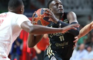 Bola basket. Masih sedikit pincang tetapi yang terpenting adalah kemenangan, seluruh SIG Strasbourg diyakinkan melawan Cholet