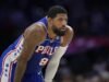 Paul George dari 76ers meminta maaf karena gagal dalam tes narkoba dan siap kembali untuk pertandingan playoff di akhir musim