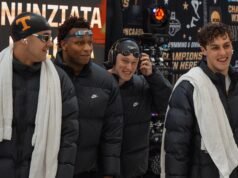 Pertunjukan estafet yang kuat, rekor sekolah, sorotan hari pertama Kejuaraan NCAA