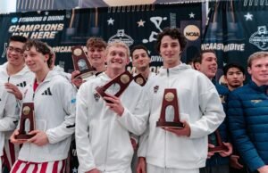 NC State membuka Kejuaraan NCAA dengan dua tempat berlabuh estafet lima besar