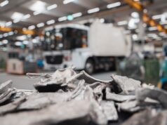 Truk ini terbuat dari bahan daur ulang