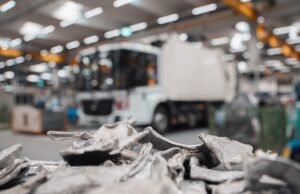 Truk ini terbuat dari bahan daur ulang