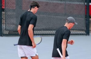 #19 Tenis Putra kalah dari #59 Duke