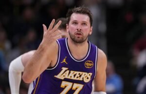 Luka Doncic mencetak 41 poin dan melakukan pelanggaran teknisnya yang ke-16 dalam kemenangan Lakers 116-99 atas Nets