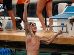 McCarty melanjutkan rekor larinya di Kejuaraan NCAA