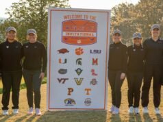 #19/20 Lady Vols meraih finis lima besar di Clemson Invitational