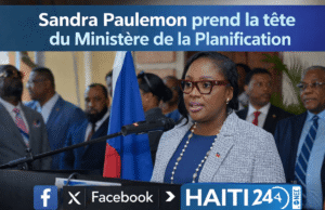 Sandra Paulemon mengambil alih kepemimpinan Kementerian Perencanaan. Berita terbaru dari Haiti: politik, keamanan, ekonomi, budaya.