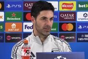 Mikel Arteta dalam konferensi pers