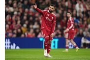 Mohamed Salah dari Liverpool bereaksi