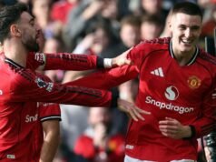 Klaim konfrontasi Benjamin Sesko saat momen Bruno Fernandes memudar | Sepak Bola | olahraga