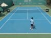Para pemain tenis mengungsi dalam adegan menakutkan saat kebakaran terjadi setelah drone dicegat | Tenis | olahraga
