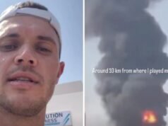 Ketakutan bintang tenis karena serangan drone di dekat turnamen menyebabkan evakuasi pemain | Tenis | olahraga