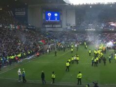 Staf Celtic ‘menyerang’ saat penggemar Rangers menyerbu dalam adegan buruk | Sepak Bola | olahraga