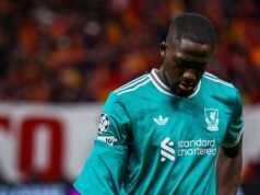 Gol Konate yang dianulir memicu perdebatan baru di Liverpool | Sepak Bola | olahraga