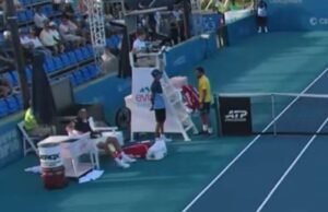 Bintang tenis mencemooh setelah menghadapi lawannya di lapangan sambil berteriak: ‘Lihat wajahku dan tertawa’ | Tenis | olahraga