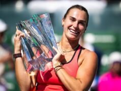 Aryna Sabalenka menerima uang kertas £320.000 setelah memenangkan gelar di Indian Wells | Tenis | olahraga