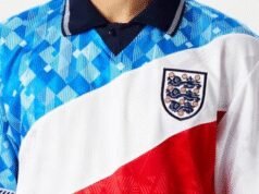 Penjualan kaos sepak bola retro Inggris dikurangi menjadi di bawah £4 | Sepak Bola | olahraga