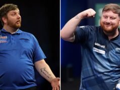 Darts ace kehilangan tiga batu saat dia berjuang melawan penyakit jantung | Lainnya | olahraga